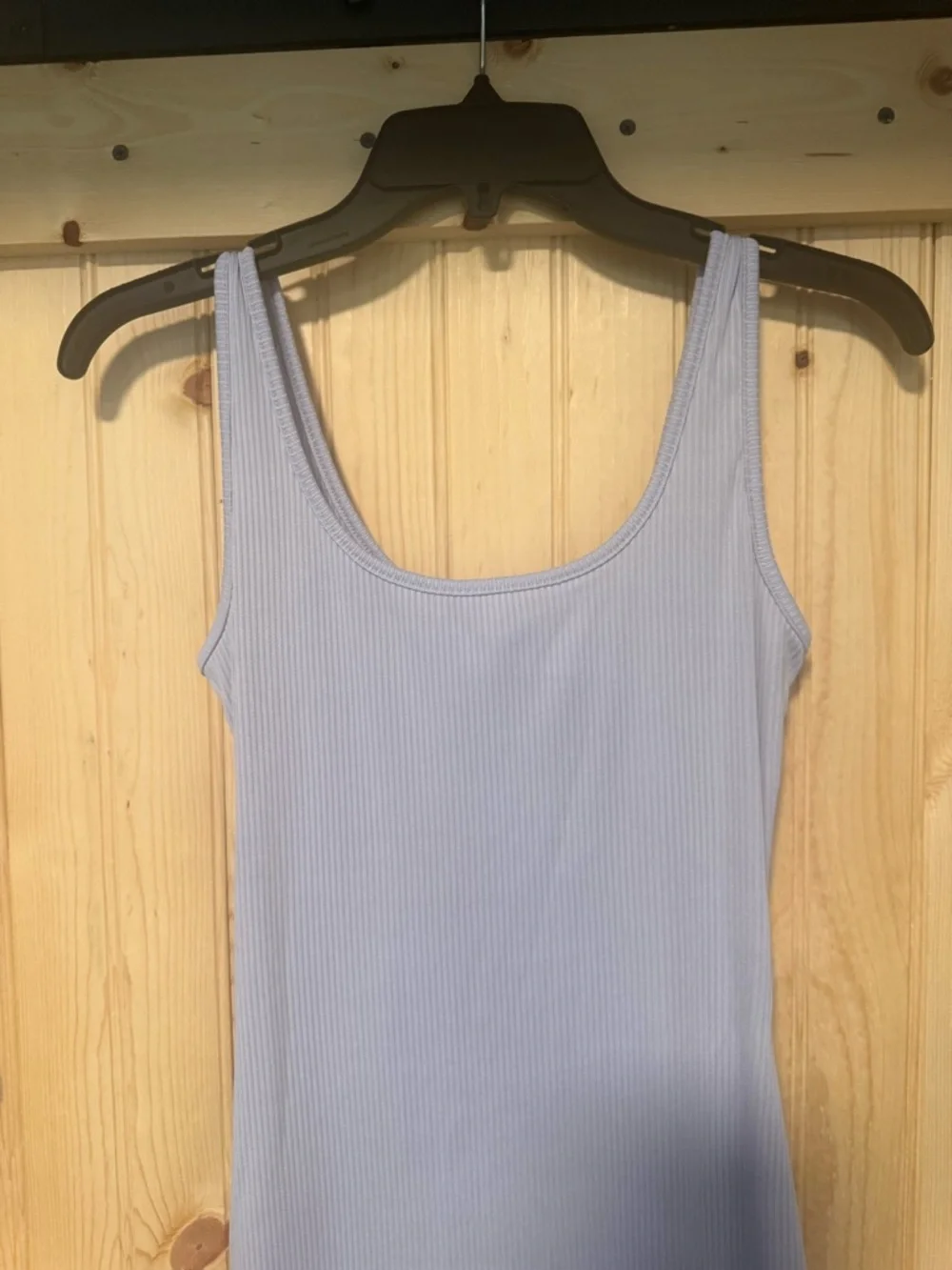 SHEIN Lavender Ribbed Tank Dress - Picture 3 of 7